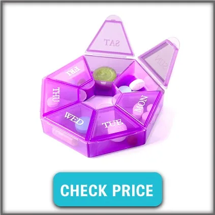 Pillbox for first aid kit