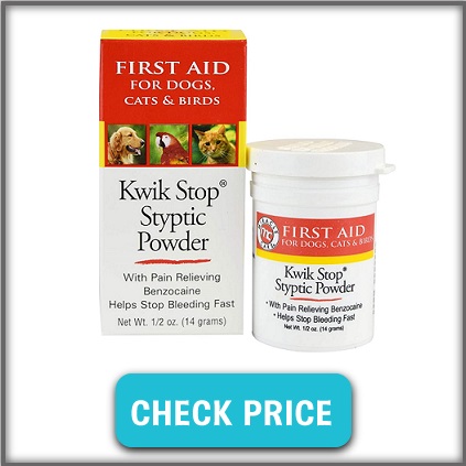 Styptic powder pet first aid kit