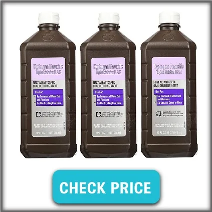 3% hydrogen peroxide for first aid