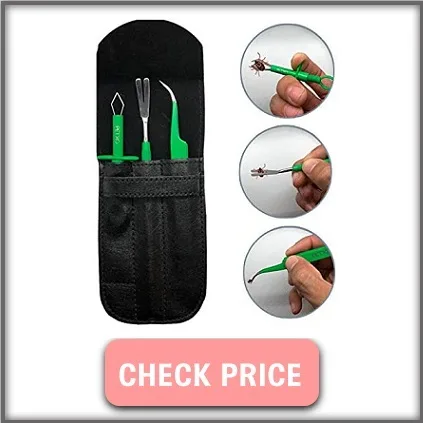Tweezer and tick remover for dogs
