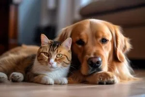 can dogs get along with smaller pets