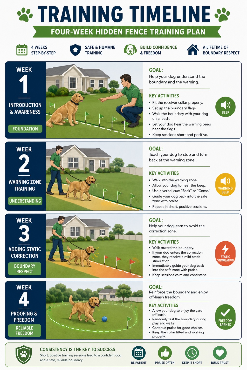hidden fence training for dogs