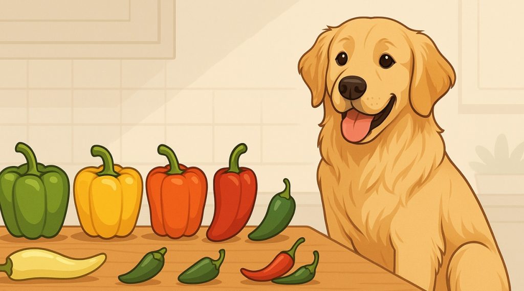 can dogs eat peppers