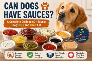 can dogs have sauces